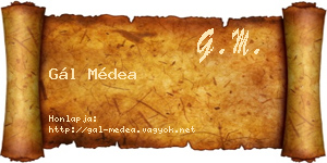 Gál Médea névjegykártya